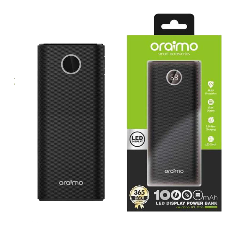 Power Bank Oraimo 10 000 mAh