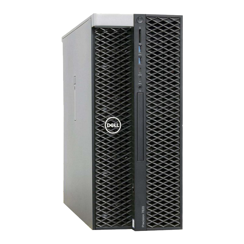 Dell Precision 7820 Xeon 4114, 192Go RAM, SSD 256Go + HDD 1To, Radeon Pro WX 5100​