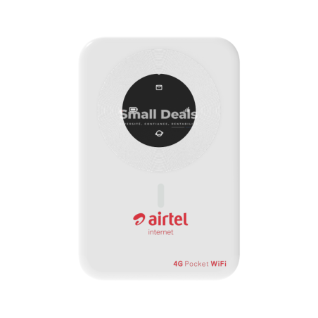 Modem Airtel 4G Portable – Wi-Fi Haut Débit jusqu'à 150 Mbps, Batterie 6h, Connecte jusqu'à 10 Appareils