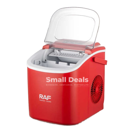 Machine à Glaçons RAF R.0301 – 12 kg/24h – Nettoyage Automatique – Compacte et Silencieuse