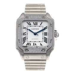 Montre Cartier Santos Iced...