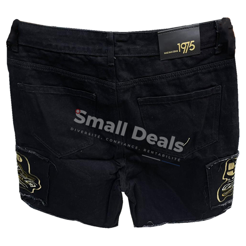 Short Homme en Jean – Style Urbain DENIX 1975 – Confort et Résistance