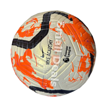 Ballon de Football Nike Premier League Academy Blanc/Violet/Noir – Précision et Contrôle Optimaux