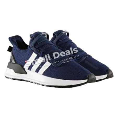 Adidas U_Path Run Homme – Bleu Marine avec Détails Blancs et Noirs