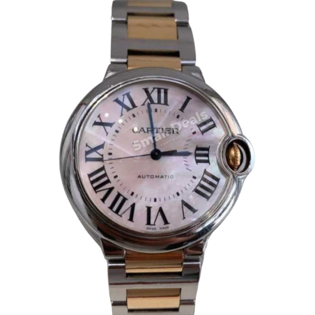 Montre Femme Cartier Ballon Bleu – Acier 33 mm – Mouvement Automatique – Élégance de Luxe
