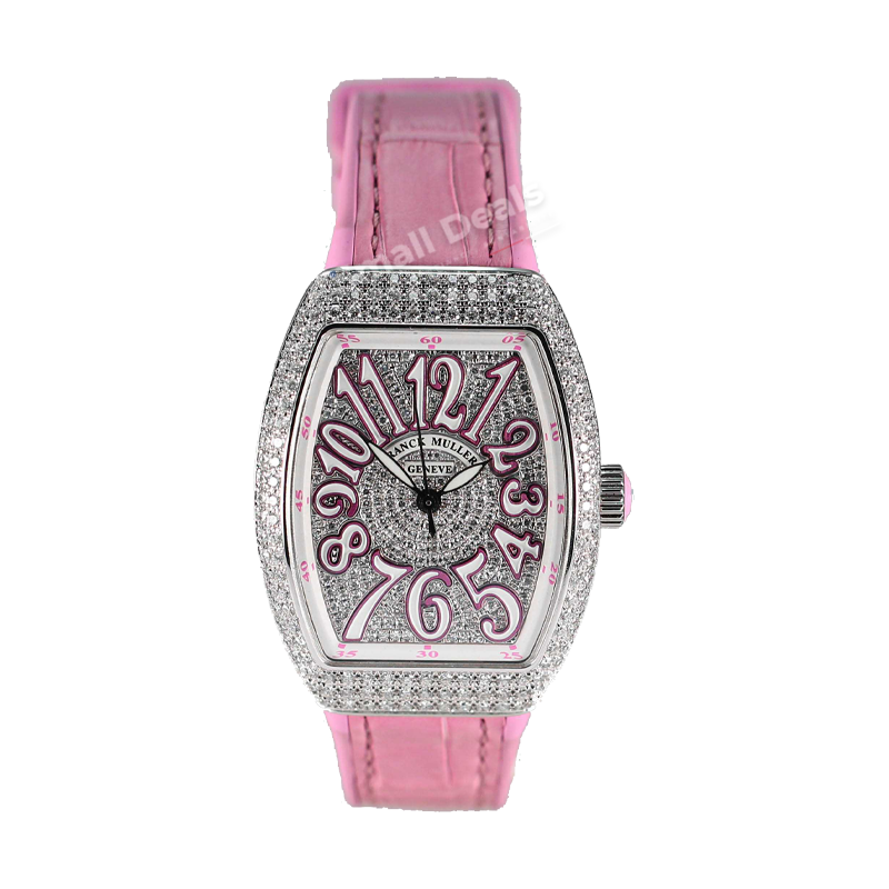 Franck Muller Long Island Color Dreams Femme 25 × 42 mm Acier & Cadran Multicolore