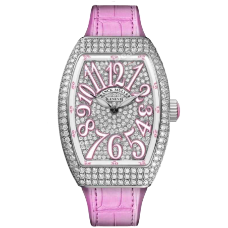 Franck Muller Long Island Color Dreams Femme 25 × 42 mm Acier & Cadran Multicolore