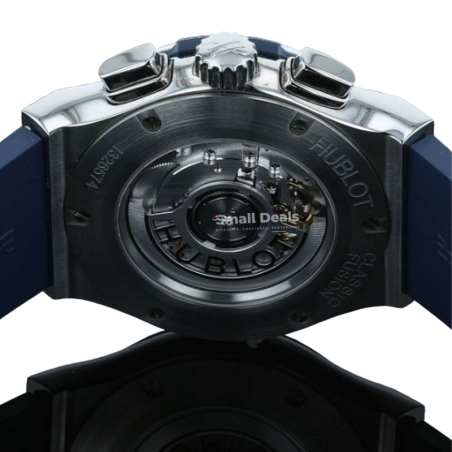 Montre Homme Hublot Classic Fusion 42 mm – Automatique HUB1110 – Boîtier Titane/Acier – Bracelet Caoutchouc Noir