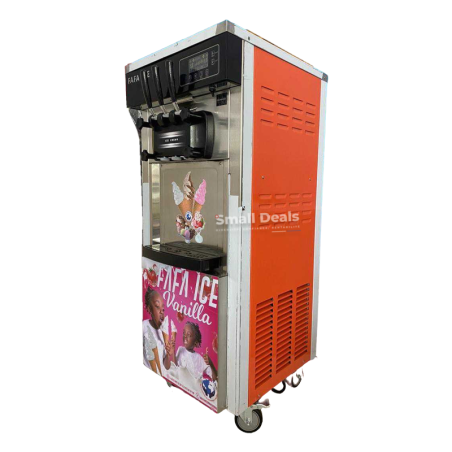 Machine à Glace Professionnelle FAFA ICE - Triple Saveur, Haute Capacité
