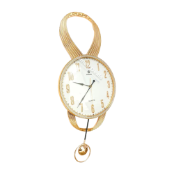 Montre Murale Soleil Doré –...