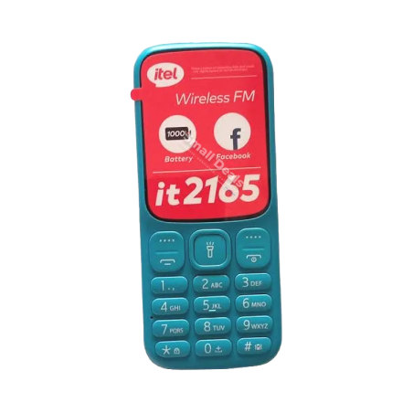 ITEL 2165 – Téléphone à Boutons – Double SIM – Radio FM – Lampe Torche – Batterie Longue Durée
