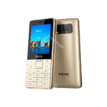 Téléphone à Boutons TECNO T402 – Triple SIM, Grande Autonomie et Radio FM