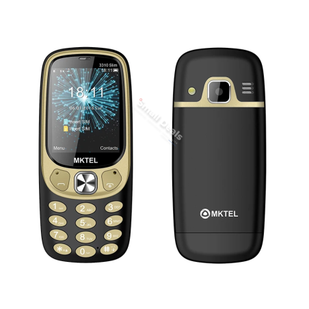 MKTEL 3310 – Téléphone à Boutons – Double SIM – Radio FM – Torche LED – Batterie Durable