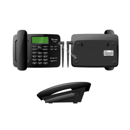 Téléphone Fixe Bontel T1000 – Réseau GSM – Double SIM – Batterie Longue Durée – Écran LCD