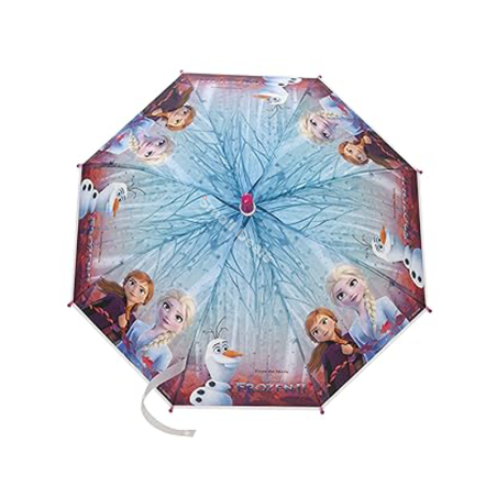 Parapluie Pour Enfant Avec Sifflet – Motifs Princesse Disney – Plastique Lisse – Couleurs Variées