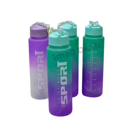 Gourde Sport Gradient – 500ml – Anti-Fuite – Design Bicolore – Hydratation Active