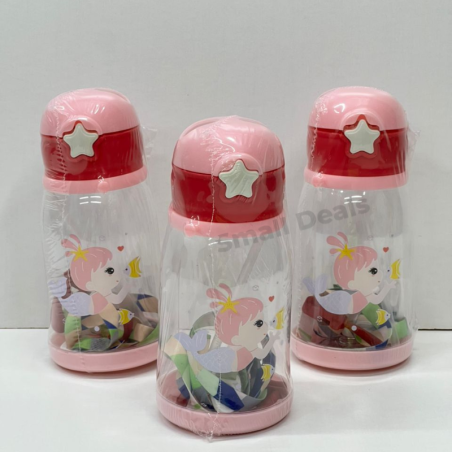 Gourde Enfant Licorne – 500ml – Motif Licorne Mignonne – Anti-Fuite