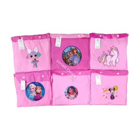 Manteau de pluie enfant rose princesse