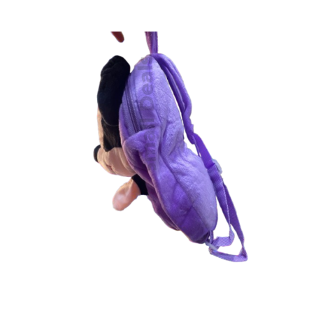 Sac à dos enfant Minnie Mouse – Petite taille – Violet à motif effet brillant