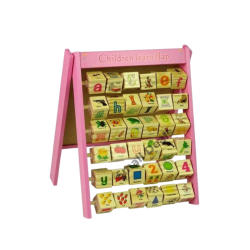 Tableau éducatif en bois...