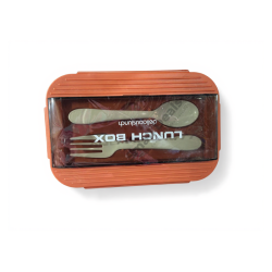 Lunch Box Delicious Lunch Petit – Gamelle avec Couverts Écolier