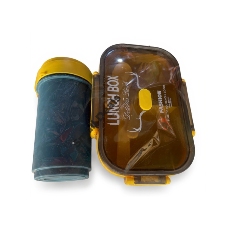 Lunch Box Fashion – Gamelle + Gourde + Cuillère + Fourchette