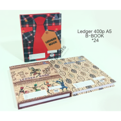 Cahier B-BOOK – 400 pages Ledger A5*24