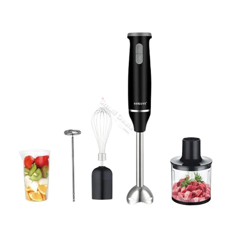 SOKANY SK-17134 Hand Blender – Mixeur plongeant 4 en 1 puissant