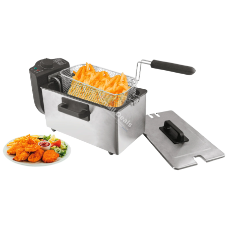 RAF R.5219 Friteuse Électrique – Deep Fryer 3L / 2000W, Électroménager de Cuisine