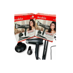 Decakila Kit Sèche-Cheveux – Hair Styler 2 pièces multifonction
