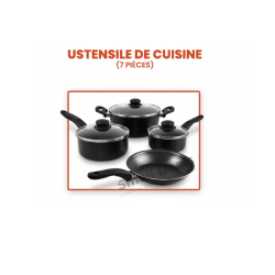 Ensemble de casseroles et poêle – Revêtement antiadhésif durable