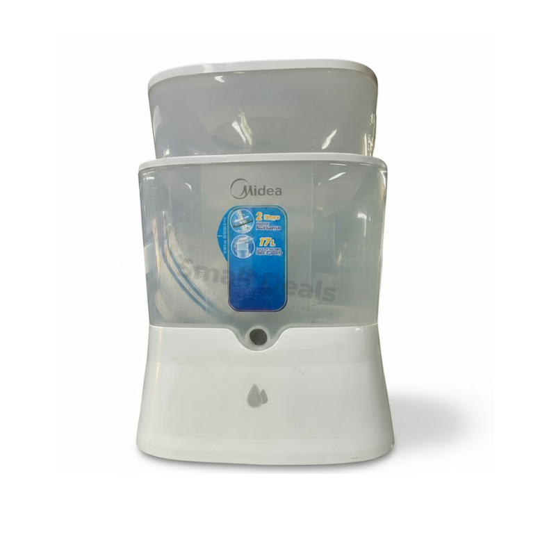 MIDEA Filtre à Eau 17L – Purificateur pratique à deux étapes