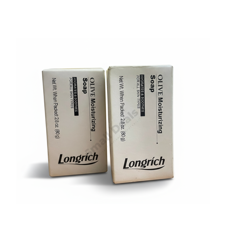 Longrich Olive Moisturising Soap 80g – Savon naturel hydratant et doux