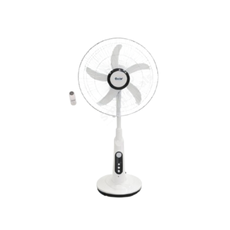 Ventilateur rechargeable OSCAR OSC-5998HRB 18" – télécommande pratique