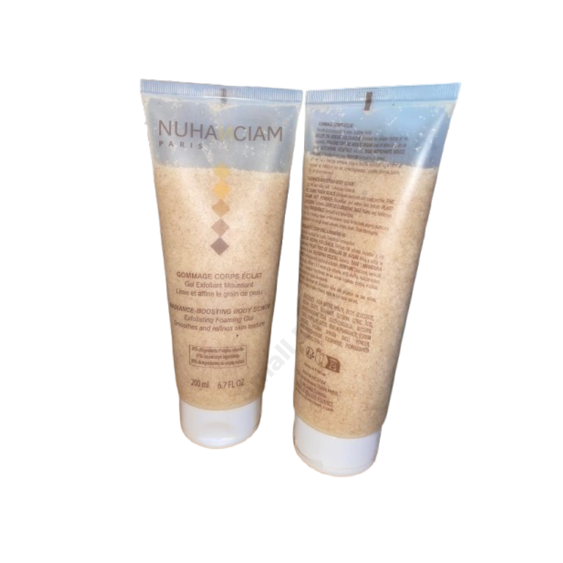 Gommage Corps Éclat NUHANCIAM Paris – Anti-taches 200 ml