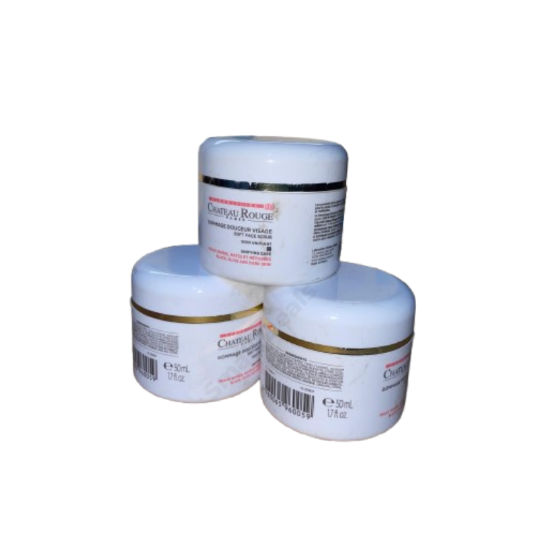 CHÂTEAU ROUGE Gommage Douceur Visage 50ml – Peau lisse Cameroun