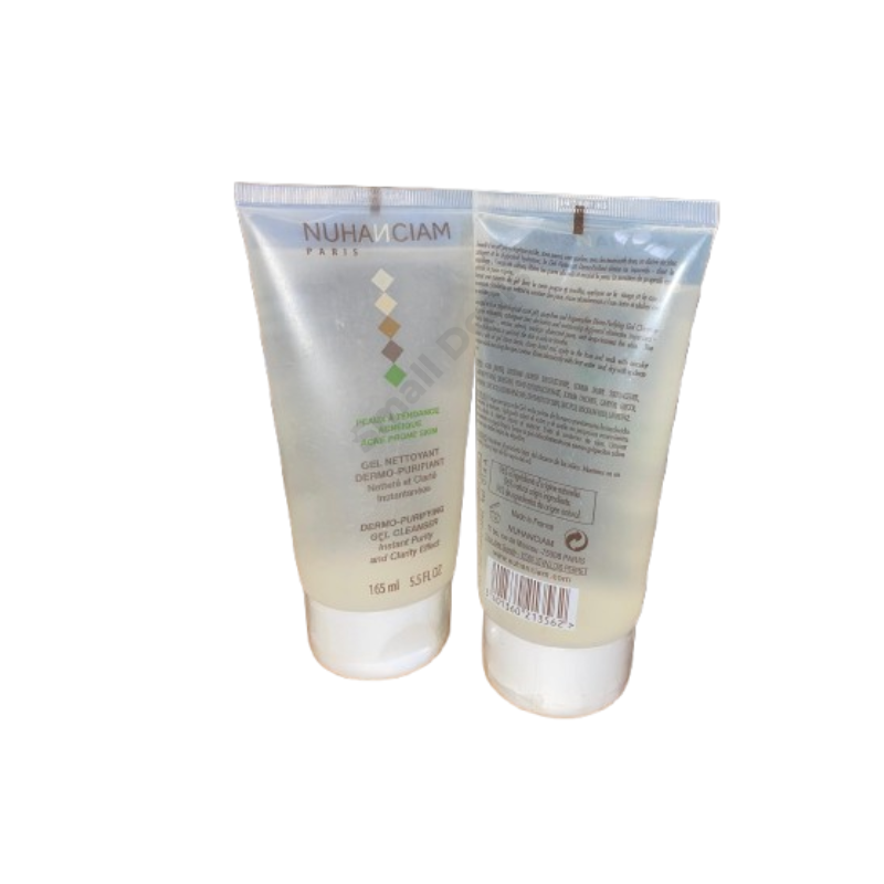 NUHANCIAM Gel Nettoyant Dermo-Purifiant 165ml – Peau nette Cameroun