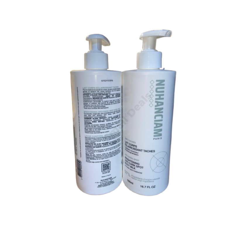 NUHANCIAM Lait Corps Éclaircissant 500ml – Anti-Taches Cameroun