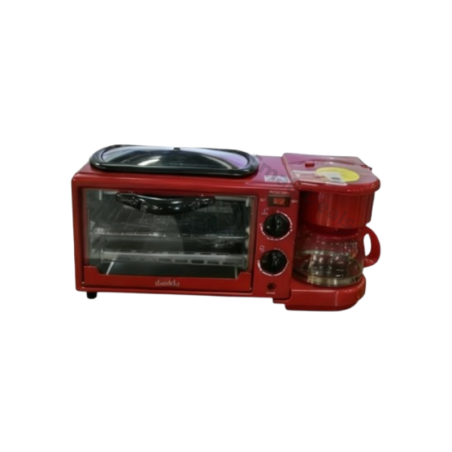 Mini four multifonction DECAKILA – Four 600W, cafetière 0.6L, grille Mini four multifonction DECAKILA – Four 600W, cafetière 0.6L, grille
