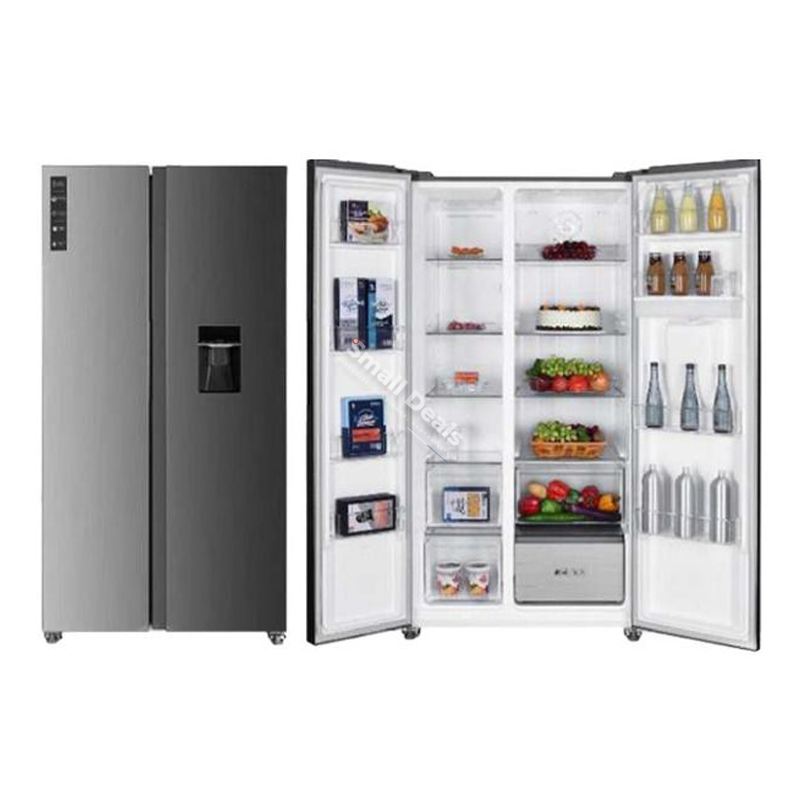 OSCAR Réfrigérateur Américain 595L – Grande capacité et design inox