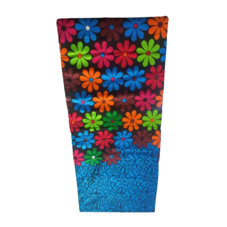 Tissu Ankara FlowerMix Nigeria – 6 Yards – Design Fleuri & Coloré