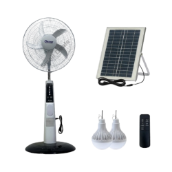 Solar Rechargeable Fan