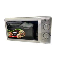 Micro-onde ROCH 20L gris métallisé puissant et pratique