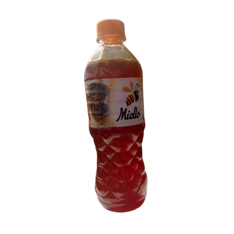 Miel Naturel Miello 0,5 Litre – Miel Pur Local – Santé Cameroun