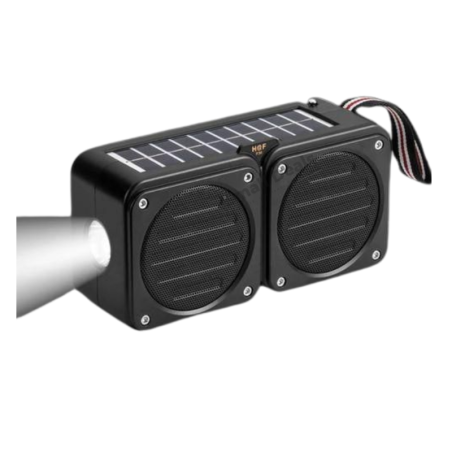 Hasanat Essentials HF-F30 Haut-Parleur Sans Fil Bluetooth Solaire