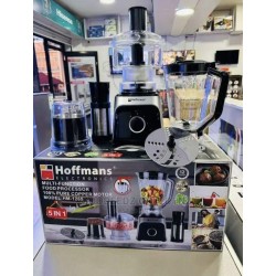 HOFFMANS HM-1265 – Robot Mixeur 5 en 1 puissant 1200W avec accessoires