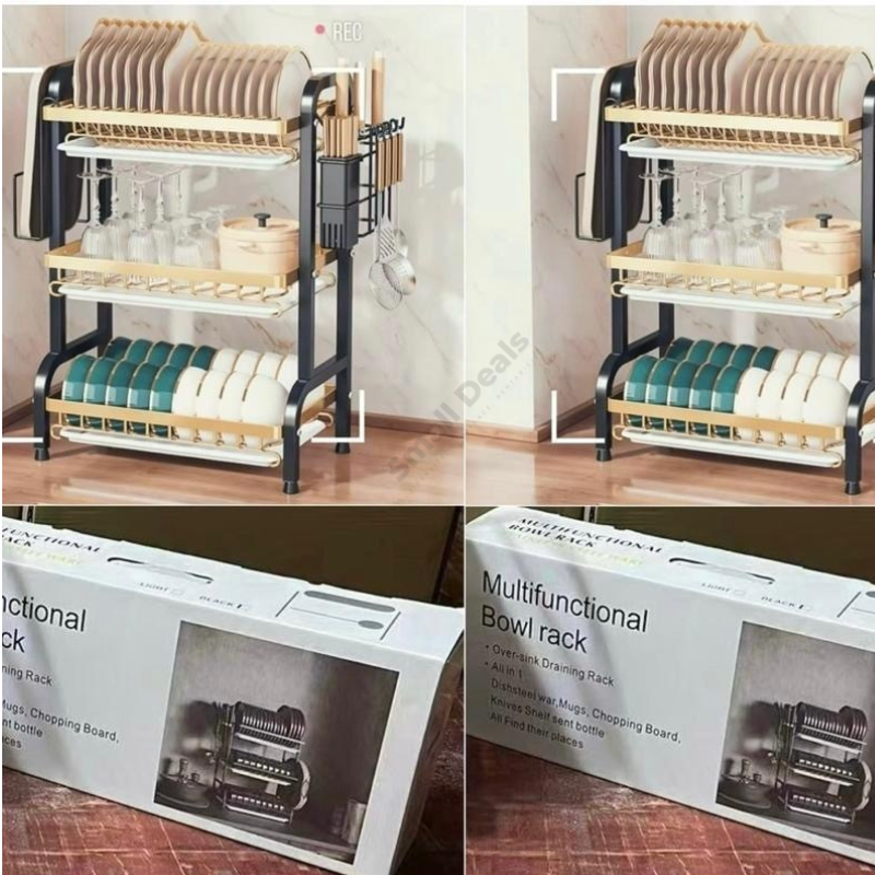 Organisateur de Cuisine 3 Niveaux