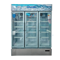 Réfrigérateur Vitrine Professionnel 960L 3 Portes