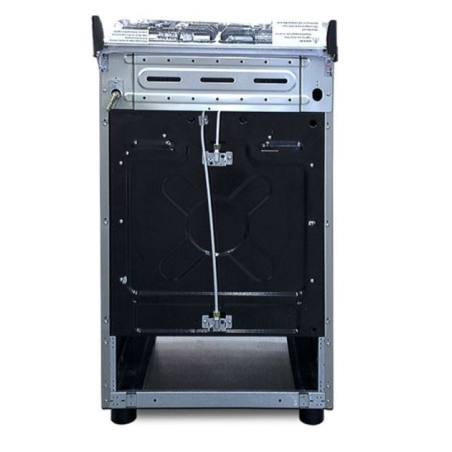 OSCAR Cuisinière 50x50 4 Foyers Double Four Métal Résistant