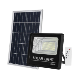 LED TIMEE CL7357 Projecteur Solaire 400W IP67 Télécommande
